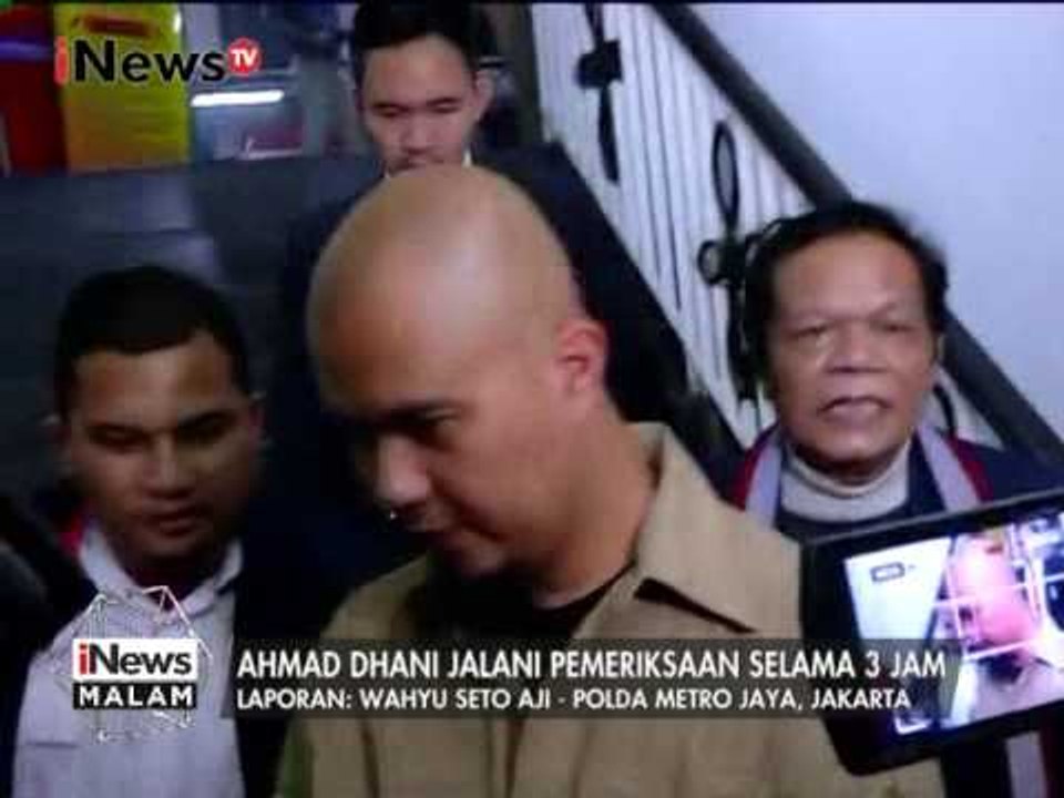 Live Report : Perkembangan terbaru pemeriksaan Ahmad Dhani terkait makar - iNews Malam 05/01