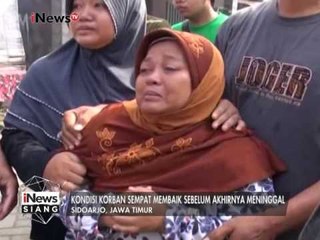 Rombongan Jenazah Bonek tewas karena miras oplosan tiba di rumah duka - iNews Siang 09/01