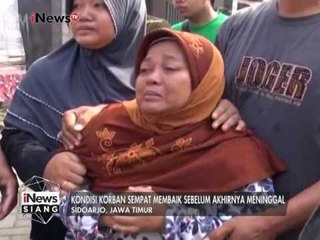 Download Video: Rombongan Jenazah Bonek tewas karena miras oplosan tiba di rumah duka - iNews Siang 09/01