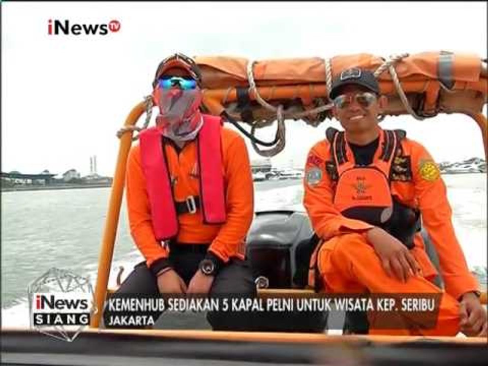 Kemenhub sediakan 5 kapal Pelni untuk wisata Kep. Seribu - iNews Siang 09/01