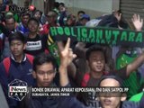 Ratusan Bonek dikawal Polisi saat pulang menuju Surabaya - iNews Pagi 10/01