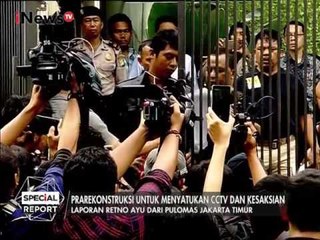 Live Report : Kondisi terkini jalannya pra rekontruksi pembunuhan Pulomas - Spesial Report 06/01