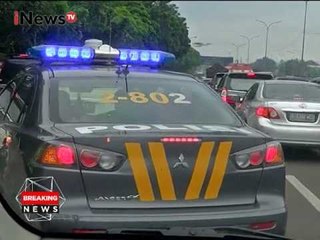 Perjalanan Ahok menuju lokasi sidang dengan pengawalan Polisi 01 - iNews Breaking News 10/01