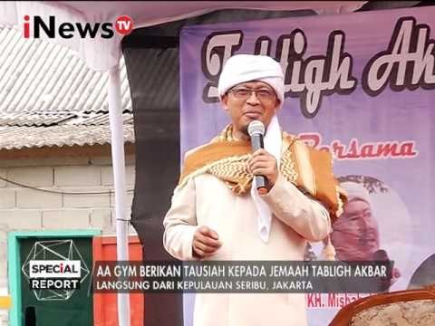 AA Gym berikan Tausiah jemaah tabligh akbar - Special Report 09/01