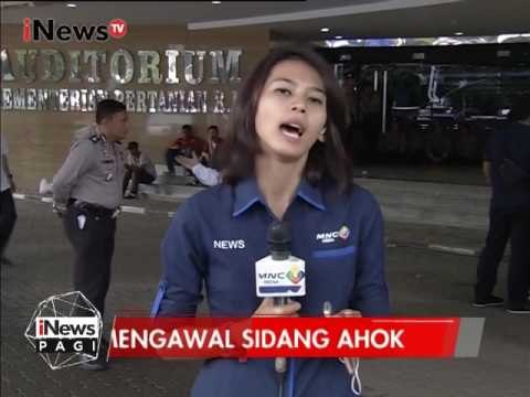 Live Report : Terkait pengaman sidang penistaan Agama oleh Ahok - iNews Pagi 10/01