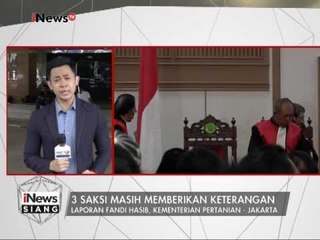 Live Report : 3 saksi masih memberikan keterangan pada Sidang Ahok - iNews Siang 10/01