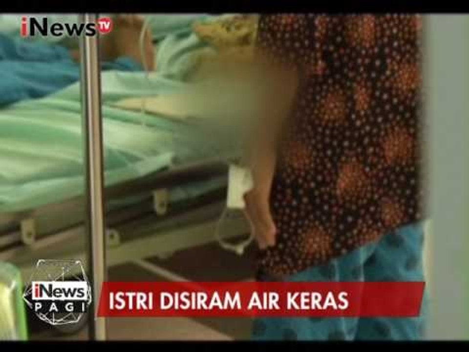 Cemburu, suami siram istri dan 3 anaknya dengan air keras di Sumsel - iNews Pagi 10/01