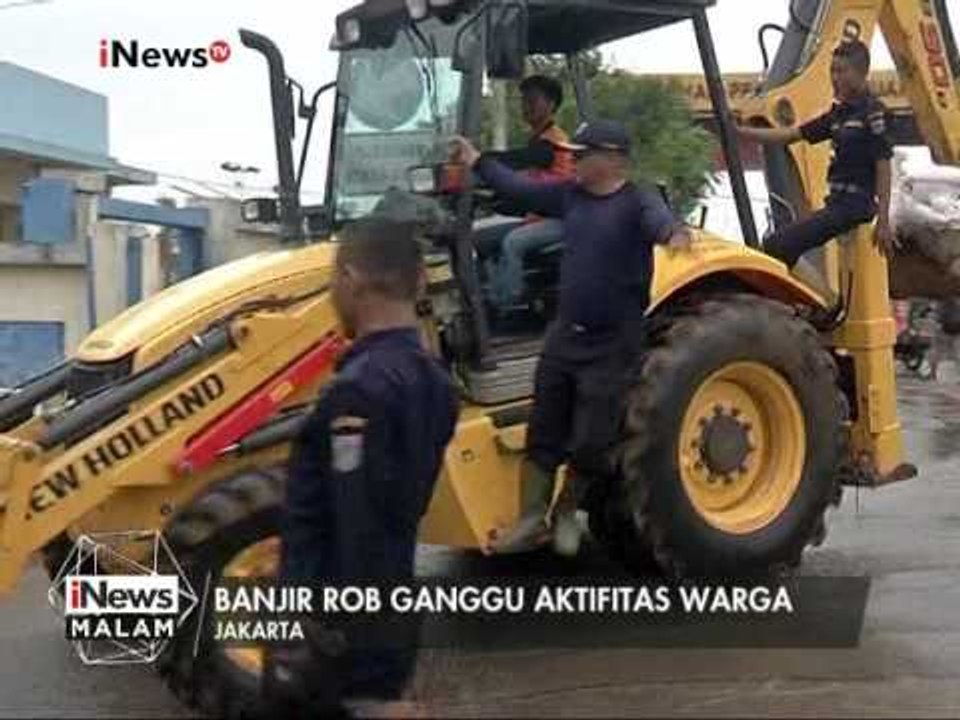 Banjir Rob kembali menerjang wilayah Muara Angke - iNews Malam 11/01