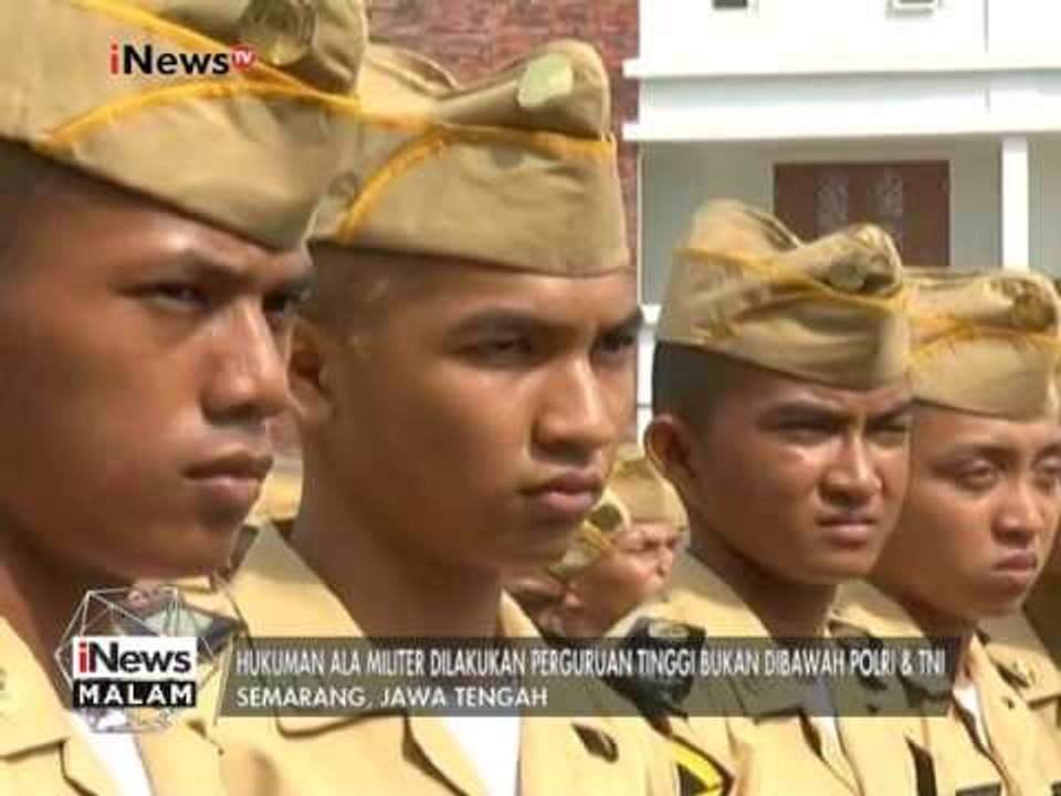 Menhub tidak akan menghapus pendidikan ala Militer di sekolah kedinasan - iNews Malam 12/01