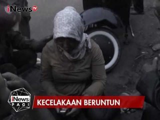 Tabrakan beruntun di Malang, 1 meninggal & 3 luka parah - iNews Pagi 14/01