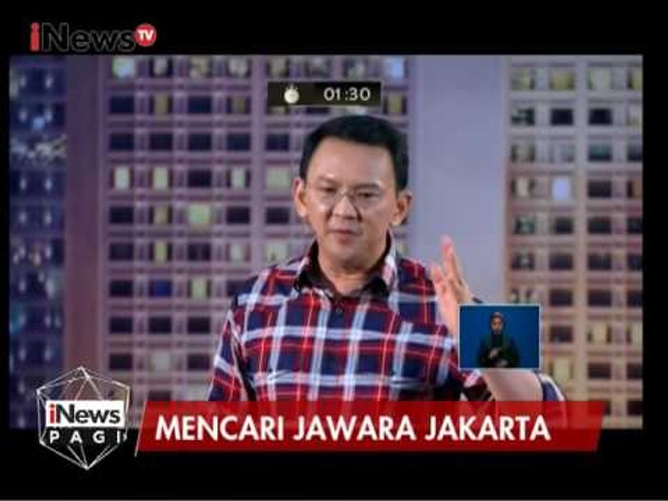 Ahok : Pelatihan Guru untuk tingkatkan mutu pendidikan - iNews Pagi 14/01