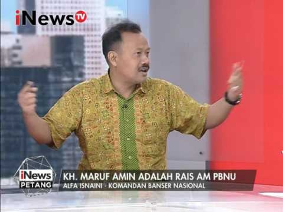 Alfa Isnaini : KH. Ma'ruf Amin adalah ahli fikih yang menjadi saksi - iNews Petang 01/02