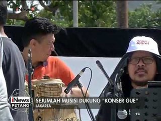 "Konser GUE", Konser dukungan terhadap Paslon DKI No.2 dihadiri sejumlah Musisi - iNews Petang 04/02