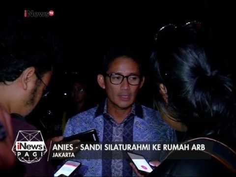 Anies - Sandi Silahturahmi ke kediaman ARB - iNews Pagi 04/02