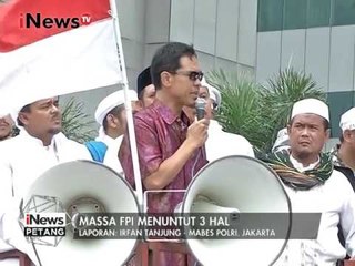 Descargar video: Kondisi terkini aksi damai 161 di Mabes Polri, Jakarta - iNews Petang 16/01