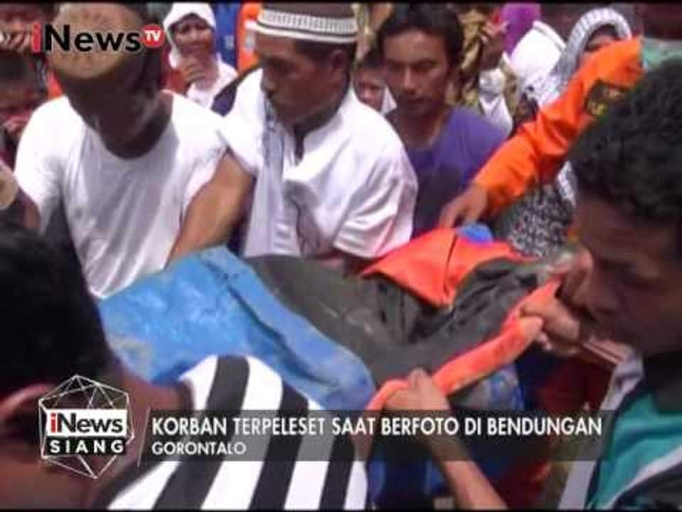 Selfie berujung maut, seorang pemuda tewas saat terpeleset ke dalam sungai - iNews Siang 14/01