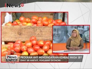 Pengamat Politik : Program AHY mengingatkan kembali masa SBY - iNews Petang 16/01