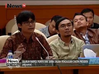 Draft RUU Penyelenggaraan Pemilu menuai kontroversi - iNews Petang 17/01
