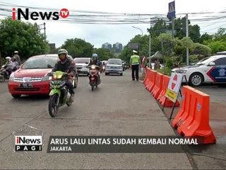 Pengalihan arus terus dilakukan selama persidangan kasus Ahok - iNews Pagi 18/01