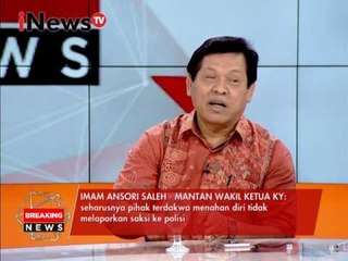 Seharusnya pihak terdakwa menahan diri tidak melaporkan saksi ke polisi - iNews Breaking News 17/01