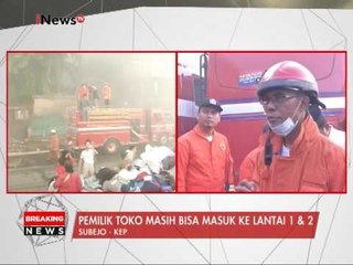 Live Report : Diperkirakan lantai 3 terbakar seluruhnya - iNews Breaking News 19/01