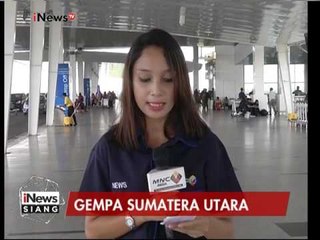 Akibat Gempa, Landasan pacu di Bandara Kualanamu bergelombang - iNews Siang 17/01