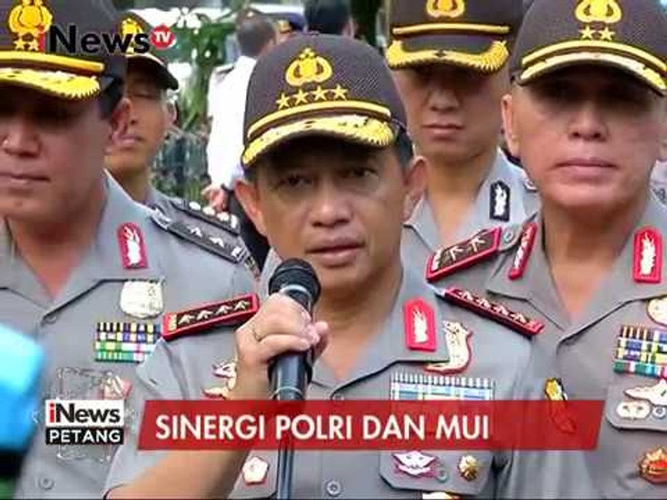 Kapolri : MUI Miliki Peran Bagi Negara, Saya Selalu Sejalan Dengan Fatwa MUI - iNews Petang 18/01