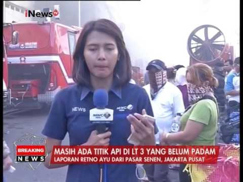Live Report : Api di lantai 1 dan 2 sudah mulai padam - iNews Breaking News 19/01