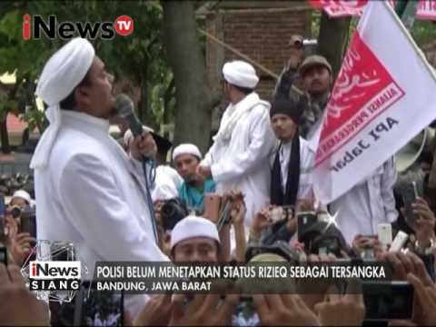 Polisi belum menetapkan status Rizieq sebagai tersangka - iNews Siang 20/01