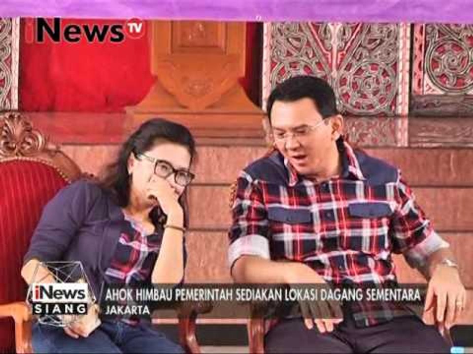 Ahok : Konsep pembangunan pasar harus diubah - iNews Siang 20/01