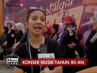 Konser Musik Tahun 80an dibanjiri penonton yang rindu masa lampau - iNews Siang 21/01