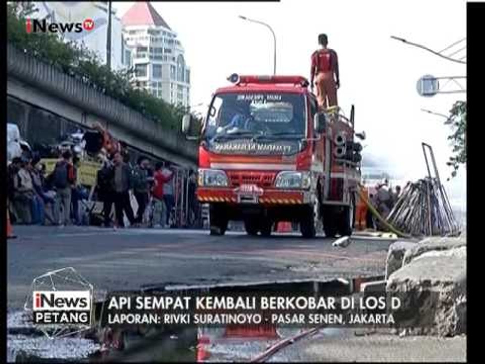 Live report : kondisi terkini terkait kebakaran Pasar Senen - iNews Petang 20/01