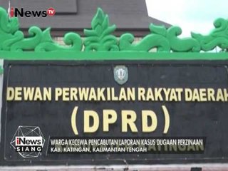 Warga Katingan Kecewa Pencabutan Laporan Perzinahan Bupati Katingan - iNews Siang 21/01