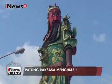 Patung Raksasa Panglima Perang, Jadi Daya Tarik Klenteng di Tuban, Jatim - iNews Siang 22/01