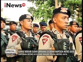 Live Report : Retno Ayu : Polisi sudah bersiaga sambut massa FPI - Special Report 23/01