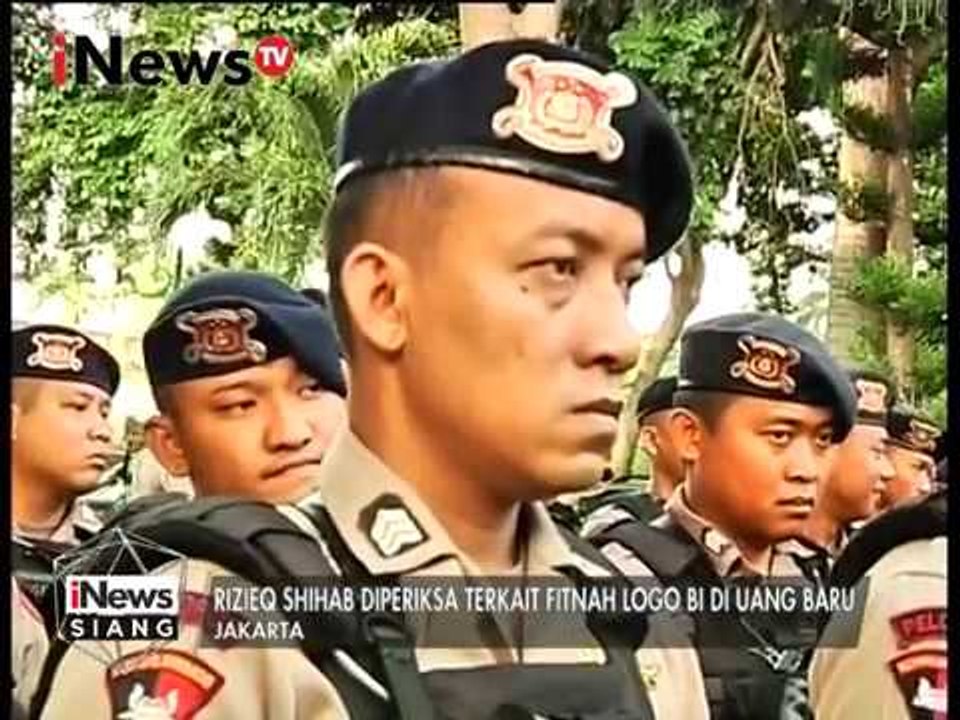 Rizieq Shihab diperiksa terkait fitnah logo BI di uang baru - iNews Siang 23/01