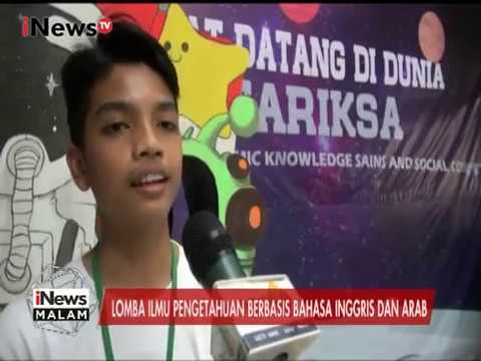 Ponpes AR - Rahman, Gelar Lomba Ilmu Pengetahuan Alam Berbasis Agama - iNews Malam 23/01