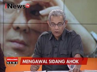 Download Video: Nicholay A : harus mengendalikan persidangan sesuai undang undang - iNews Breaking News 24/01