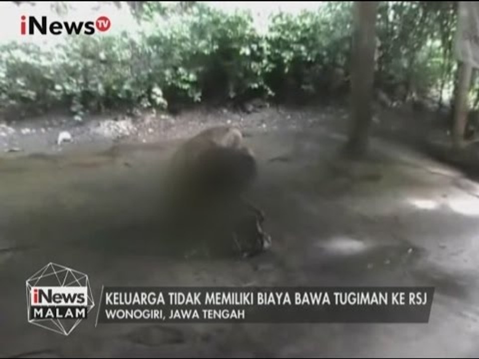 Tugiman, Lelaki Dengan Gangguan Jiwa yang Dirantai Kakinya Serta Dicor - iNews Malam 24/01
