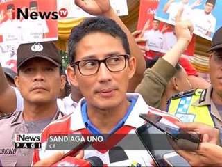 Sandiaga temui warga penjaringan, janjikan distribusi air bersih - iNews Pagi 26/01