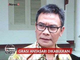 Antasari datangi Lapas Tanggerang setelah Grasinya dikabulkan Jokowi - iNews Petang 25/01