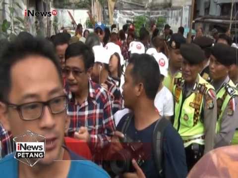 Djarot Berkampanye di Gunung Sahari ajak Warga jaga kebersihan - iNews Petang 25/01