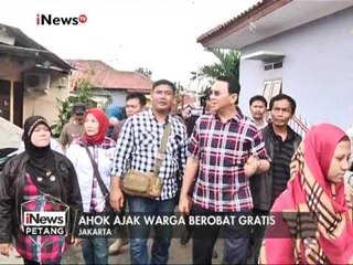 Ahok berkampanye ke Ulujami Jaksel, ajak Warga berobat gratis - iNews Petang 26/01
