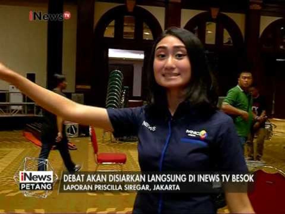 Beginilah persiapan jelang debat Pilkada DKI pada besok hari - iNews Petang 26/01