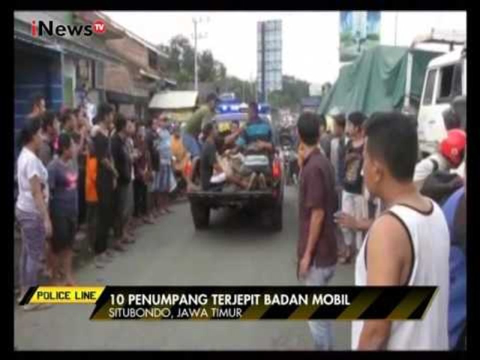 Keterbatasan alat, evakuasi kecelakaan beruntun di Situbondo berlangsung lama - Police Line 27/01