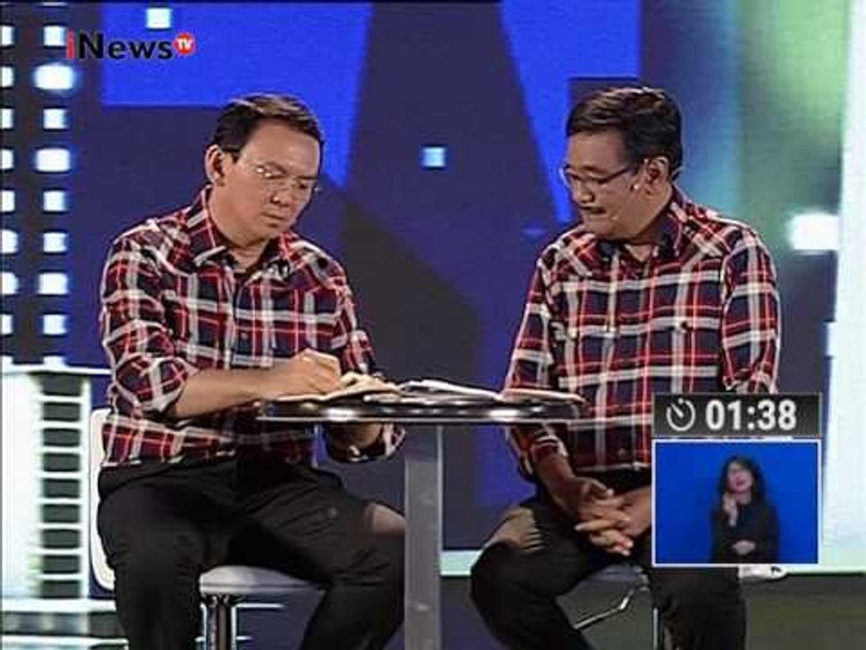 Anies Baswedan : Kendaraan publik massal solusi kemacetan ibukota - Debat Pilkada II 27/01