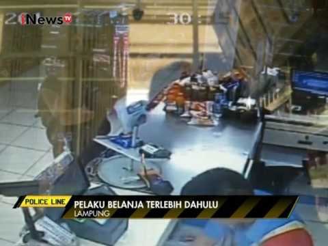 Aksi pencurian motor di minimarket di Lampung terekam CCTV - Police Line 27/01