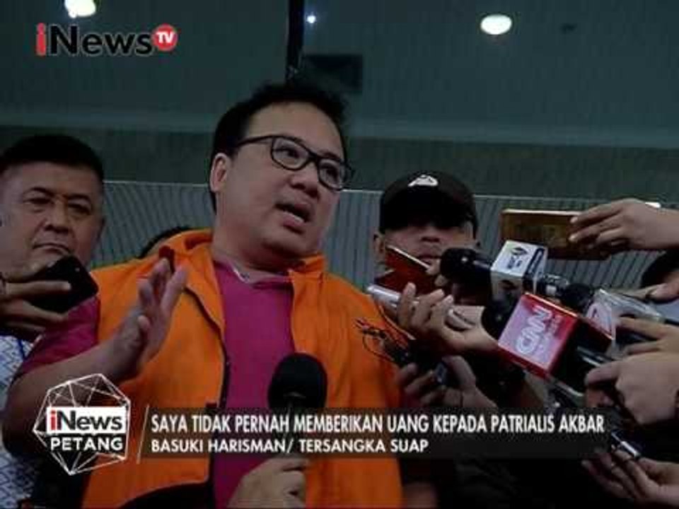 Basuki : Saya Tidak Pernah Memberikan Uang Kepada Patrialis Akbar - iNews Petang 29/01