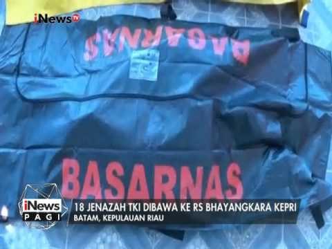18 Jenazah calon TKI Ilegal dibawa ke RS Bhayangkara - iNews Pagi 30/01