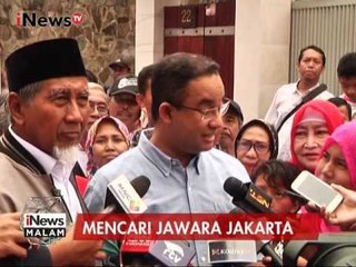 Anies Sapa Warga Jati Padang dan Sampaikan 3 Program Unggulan - iNews Malam 28/01